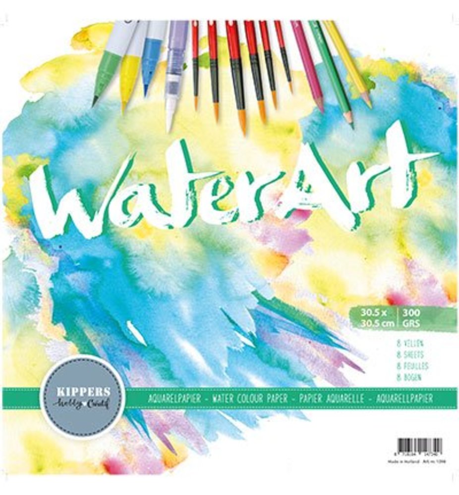 Water Art Aquarelpapier 300 Grams 12x12 Inch (1098) Water Art Aquarelpapier 300 Grams 12x12 Inch (1098)