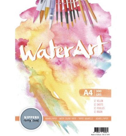 Water Art Aquarelpapier 300 Grams A4 (1070) Water Art Aquarelpapier 300 Grams A4 (1070)