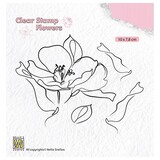 Nellie Snellen Wild Rose Clear Stamps (FLO018)