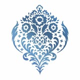 Couture Creations Hot Foil Stamp Floral Damask (CO725675)