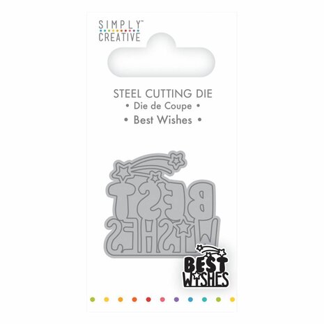 Simply Creative Best Wishes Die (SCDIE084) OP=OP!