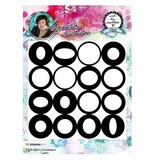 Studio Light Background Art By Marlene Cling Stamp (STAMPBM09)