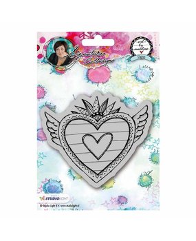 Studio Light Hearts Art By Marlene Cling Stamp (STAMPBM24) Studio Light Hearts Art By Marlene Cling Stamp (STAMPBM24)