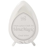 Tsukineko Dew Drop Multi-Surface Chalk Pigment Ink Cloud White (GD-92) Tsukineko Dew Drop Multi-Surface Chalk Pigment Ink Cloud White (GD-92)