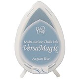 Tsukineko Dew Drop Multi-Surface Chalk Pigment Ink Aegean Blue (GD-78) Tsukineko Dew Drop Multi-Surface Chalk Pigment Ink Aegean Blue (GD-78)
