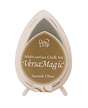 Tsukineko Dew Drop Multi-Surface Chalk Pigment Ink Spanish Olive (GD-59) Tsukineko Dew Drop Multi-Surface Chalk Pigment Ink Spanish Olive (GD-59)