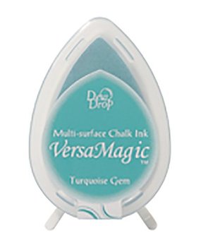 Tsukineko Dew Drop Multi-Surface Chalk Pigment Ink Turquoise Gem (GD-15) Tsukineko Dew Drop Multi-Surface Chalk Pigment Ink Turquoise Gem (GD-15)