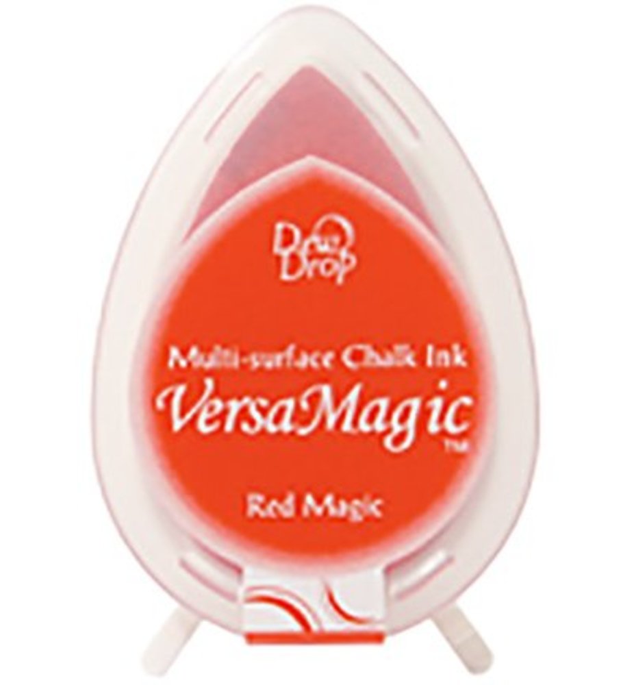 Tsukineko Dew Drop Multi-Surface Chalk Pigment Ink Red Magic (GD-12)