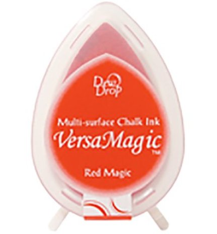 Tsukineko Dew Drop Multi-Surface Chalk Pigment Ink Red Magic (GD-12)
