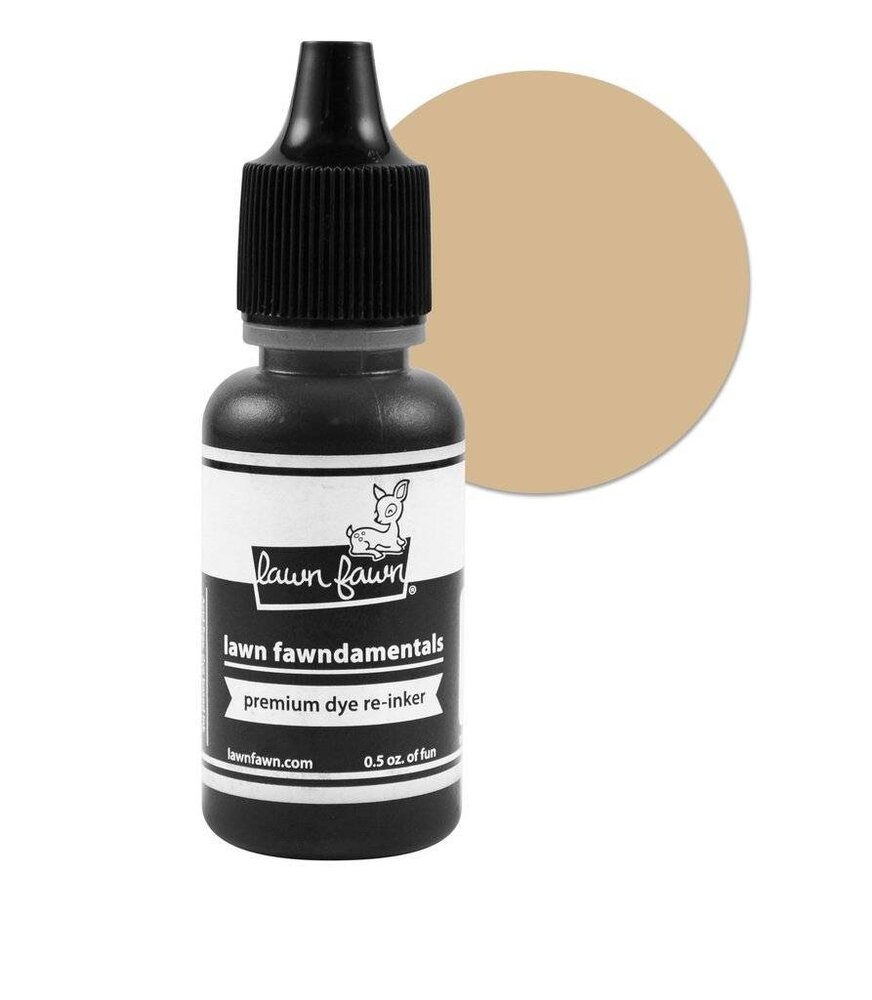 Lawn Fawn Premium Dye Reinker Pizza Crust (LF1807) Lawn Fawn Premium Dye Reinker Pizza Crust (LF1807)