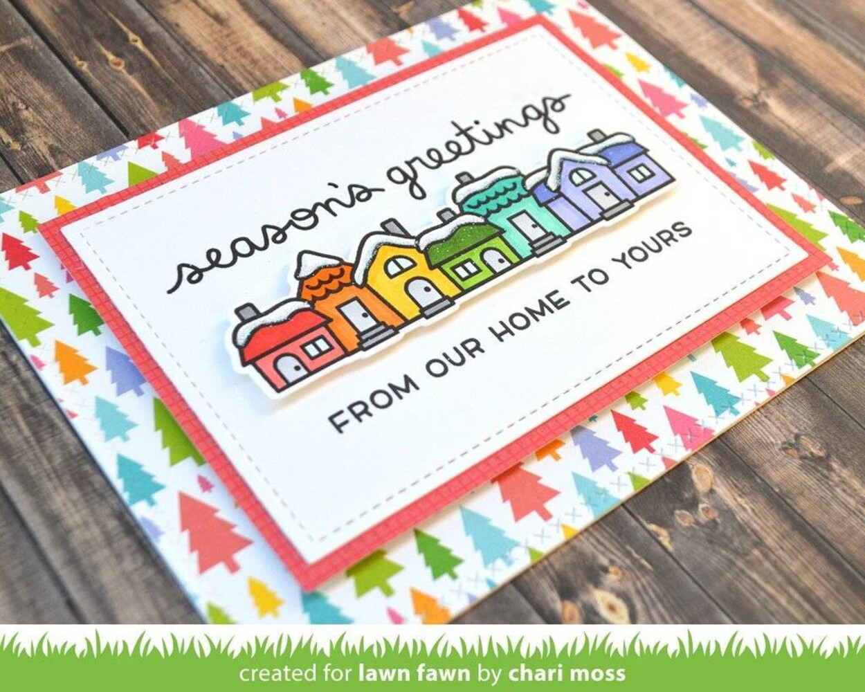 Lawn Fawn Simply Celebrate Winter Clear Stamps (LF1769)