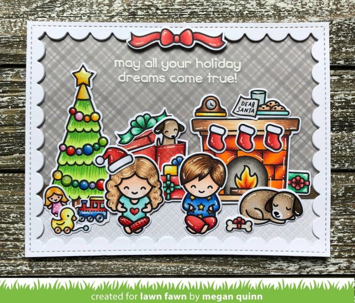 Lawn Fawn Holiday Helpers Clear Stamps (LF1767) Lawn Fawn Holiday Helpers Clear Stamps (LF1767)