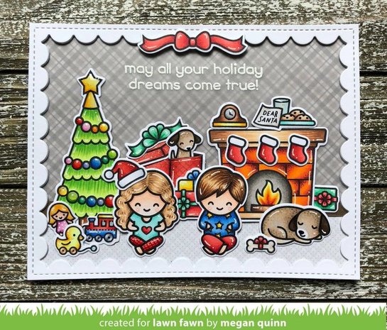 Lawn Fawn Holiday Helpers Clear Stamps (LF1767) Lawn Fawn Holiday Helpers Clear Stamps (LF1767)