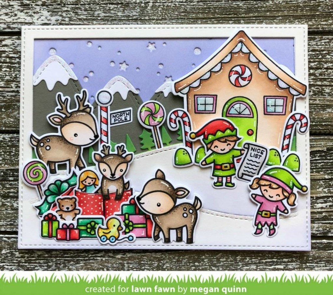 Lawn Fawn Holiday Helpers Clear Stamps (LF1767) Lawn Fawn Holiday Helpers Clear Stamps (LF1767)