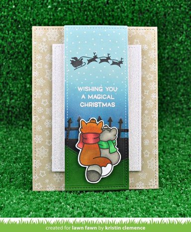 Lawn Fawn Winter Skies Clear Stamps (LF1763) Lawn Fawn Winter Skies Clear Stamps (LF1763)