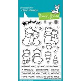 Lawn Fawn Winter Skies Clear Stamps (LF1763)