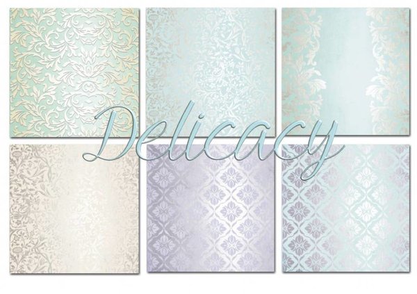 Decorer Delicacy 8x8 Inch Paper Pack (B21-419) Decorer Delicacy 8x8 Inch Paper Pack (B21-419)