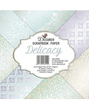 Decorer Delicacy 8x8 Inch Paper Pack (B21-419) Decorer Delicacy 8x8 Inch Paper Pack (B21-419)