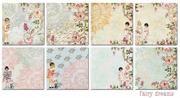 Decorer Fairy Dreams 6x6 Inch Paper Pack (C25-228)