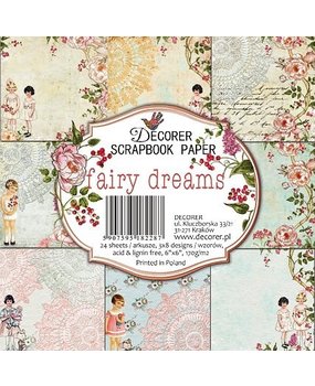 Decorer Fairy Dreams 6x6 Inch Paper Pack (C25-228)