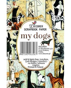 Decorer My Dogs Paper Pack (7x10,8cm) (M60)