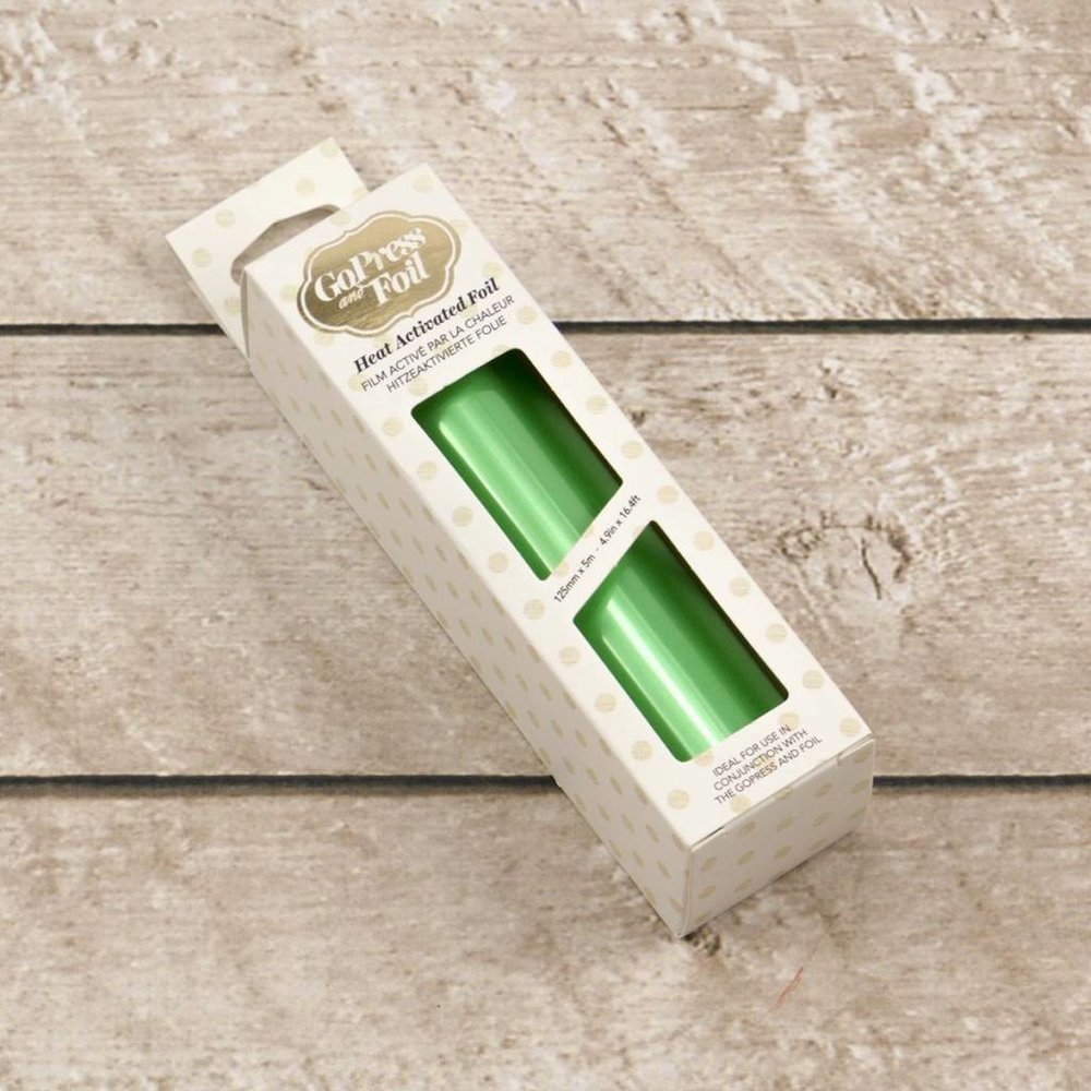 Couture Creations Heat Activated Foil Light Green Mirror Finish (CO726060) Couture Creations Heat Activated Foil Light Green Mirror Finish (CO726060)