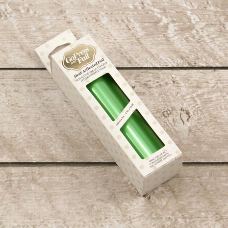 Couture Creations Heat Activated Foil Light Green Mirror Finish (CO726060) Couture Creations Heat Activated Foil Light Green Mirror Finish (CO726060)