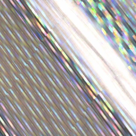 Couture Creations Heat Activated Foil Silver Iridescent Pillars Finish (CO726061)