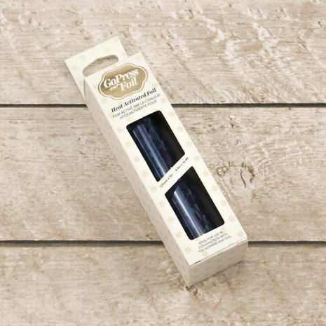 Couture Creations Heat Activated Foil Black Iridescent Triangular Pattern (CO726067)