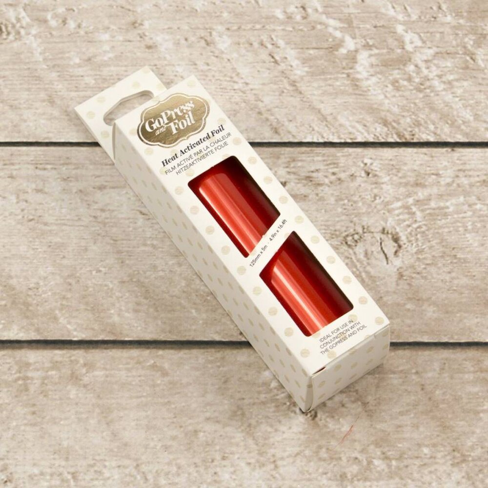 Couture Creations Heat Activated Foil Persimmon Orange Mirror Finish (CO726068)