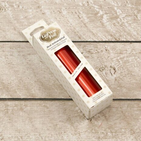 Couture Creations Heat Activated Foil Persimmon Orange Mirror Finish (CO726068)