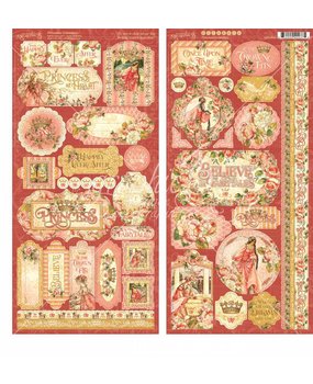 Graphic 45 Princess Stickers (4501804)