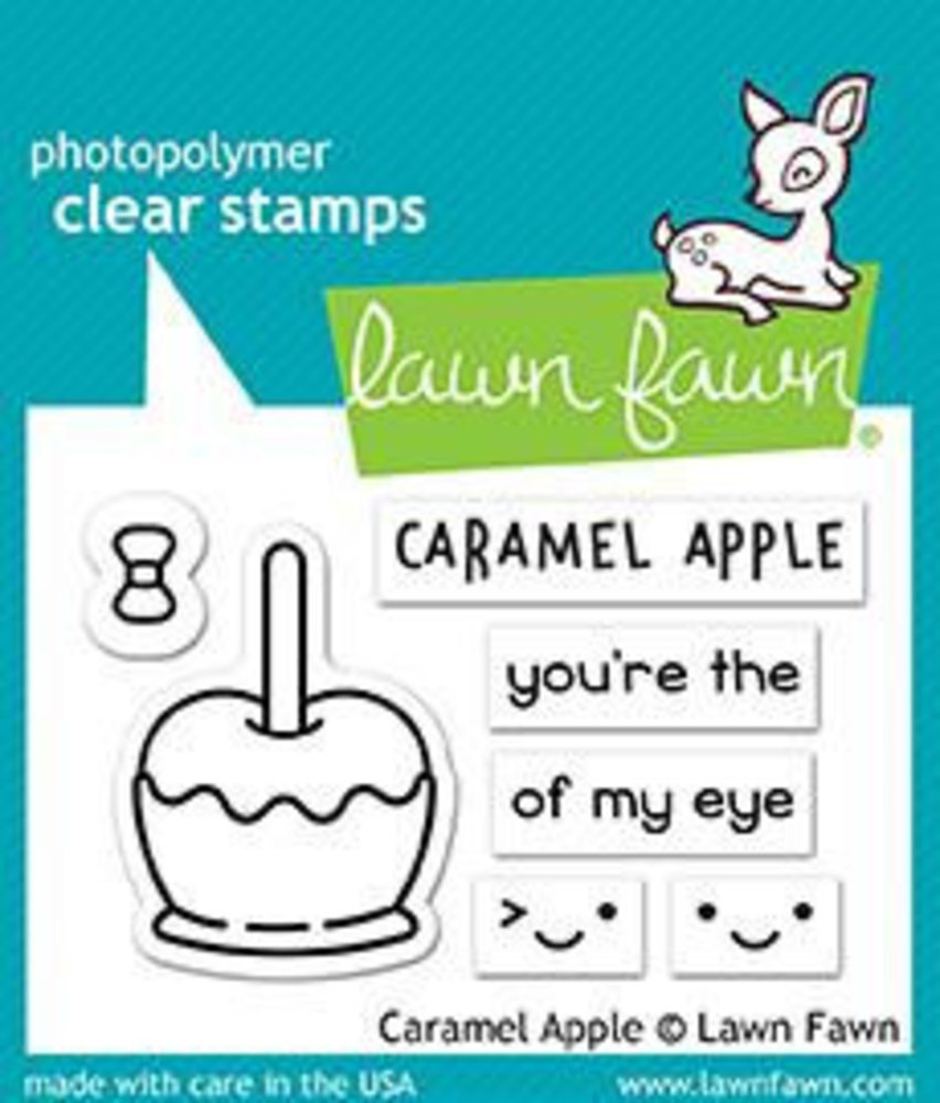 Lawn Fawn Caramel Apple Clear Stamps (LF1759) Lawn Fawn Caramel Apple Clear Stamps (LF1759)