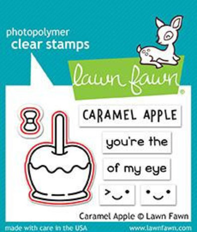 Lawn Fawn Caramel Apple Clear Stamps (LF1759) Lawn Fawn Caramel Apple Clear Stamps (LF1759)