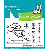 Lawn Fawn Oh What Fun Clear Stamps (LF1776)