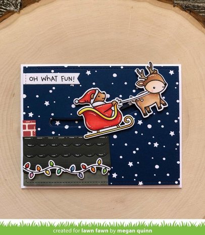 Lawn Fawn Oh What Fun Clear Stamps (LF1776)