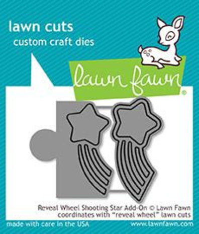 Lawn Fawn Reveal Wheel Shooting Star Add-On Dies (LF1792) Lawn Fawn Reveal Wheel Shooting Star Add-On Dies (LF1792)