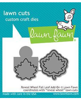 Lawn Fawn Reveal Wheel Fall Leaf Add-On Dies (LF1793)