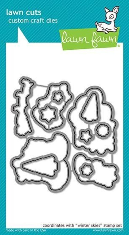 Lawn Fawn Winter Skies Dies (LF1764)