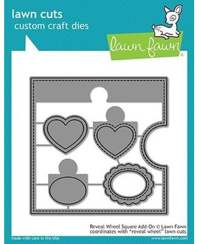 Lawn Fawn Reveal Wheel Square Add-On Dies (LF1791)
