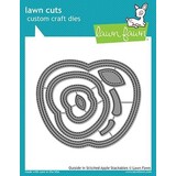 Lawn Fawn Outside In Stitched Apple Stackables Dies (LF1795)