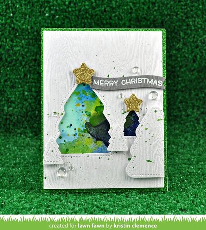 Lawn Fawn Outside In Stitched Christmas Tree Stackables Dies (LF1797) Lawn Fawn Outside In Stitched Christmas Tree Stackables Dies (LF1797)