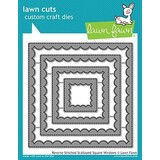 Lawn Fawn Reverse Stitched Scalloped Square Windows Dies (LF1799)