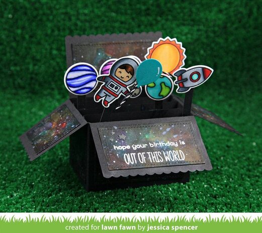 Lawn Fawn Scalloped Box Card Pop-Up Dies (LF1376)