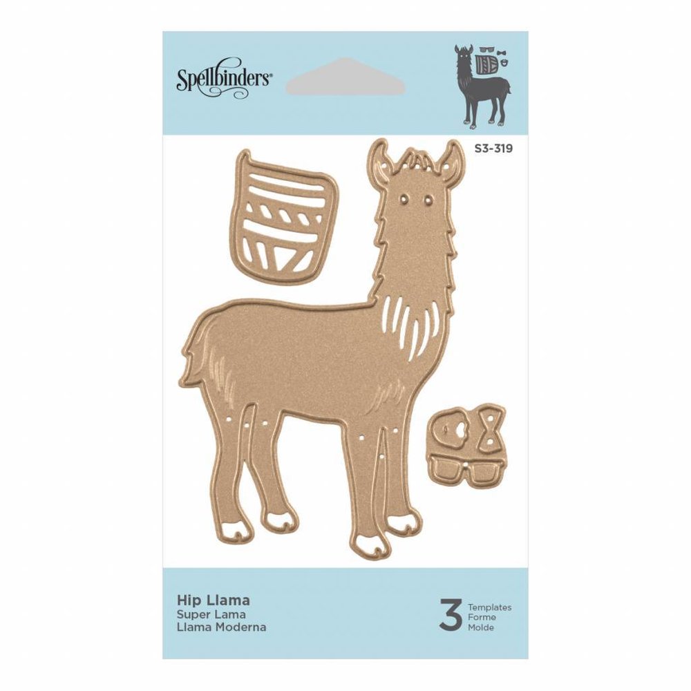 Spellbinders Snijmal Hip Llama (S3-319) Spellbinders Snijmal Hip Llama (S3-319)