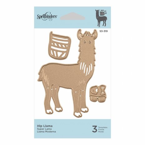 Spellbinders Snijmal Hip Llama (S3-319) Spellbinders Snijmal Hip Llama (S3-319)
