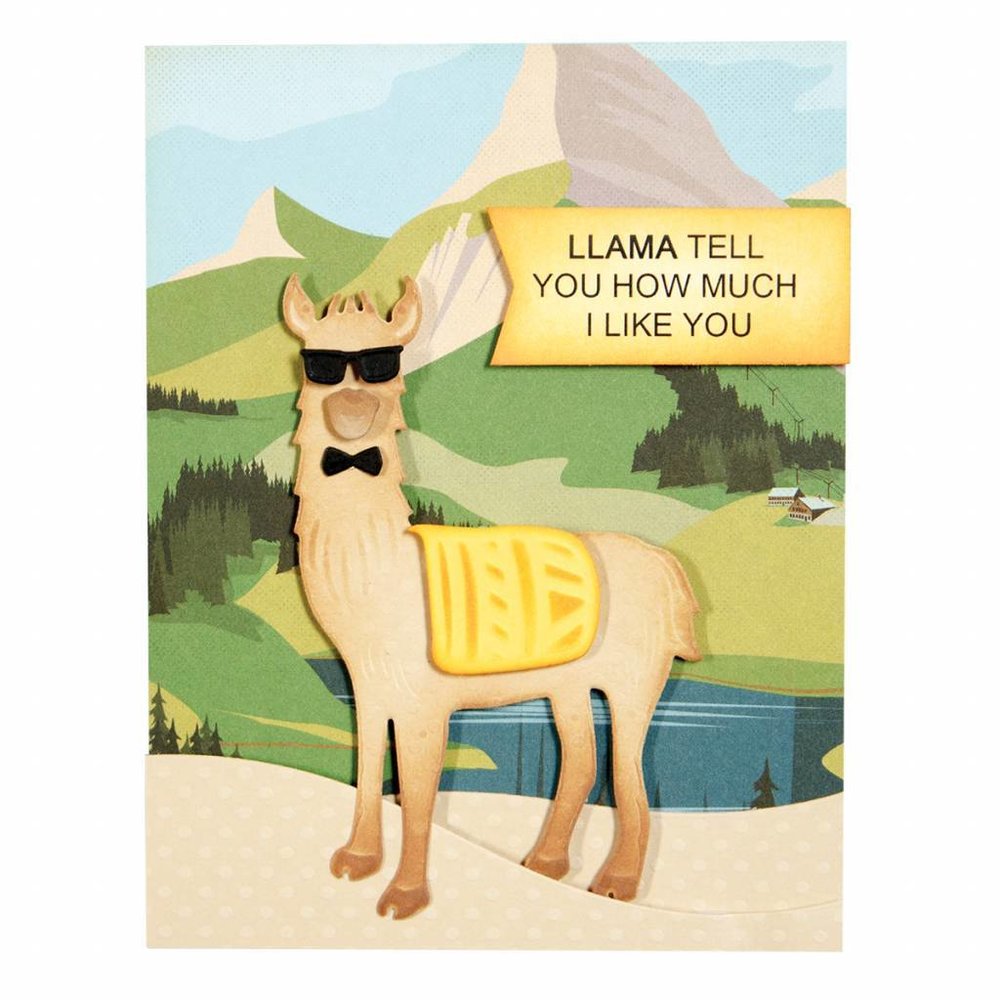 Spellbinders Snijmal Hip Llama (S3-319) Spellbinders Snijmal Hip Llama (S3-319)