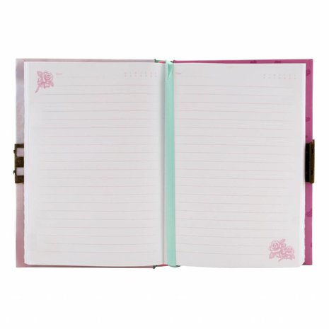 Gorjuss Rosebud Lockable Notebook (577GJ10)
