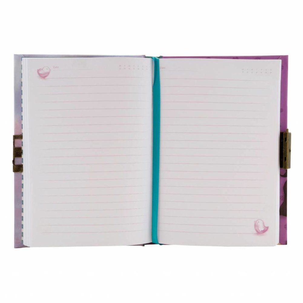 Gorjuss Friends Walk Together Lockable Notebook (577GJ09)