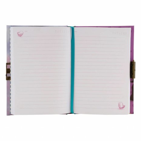 Gorjuss Friends Walk Together Lockable Notebook (577GJ09)